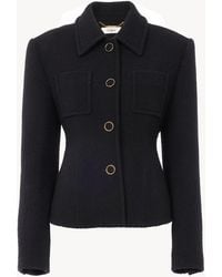 Chloé - Fitted Tailored Jacket - Lyst