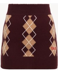 Chloé - Fitted Mini Skirt - Lyst