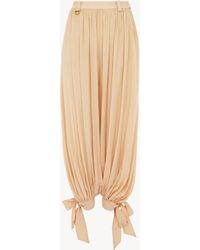Chloé - Fluid Pleated Trousers - Lyst