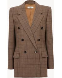 Chloé - Double-Breasted Tailored Jacket - Lyst