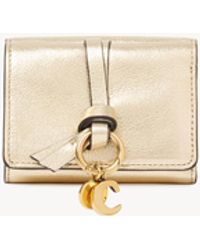 Chloé - Mini Alphabet Tri-Fold - Lyst