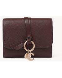 Chloé - Small Alphabet Tri-Fold - Lyst
