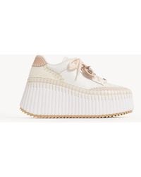 Chloé - Nama Wedge Sneaker - Lyst