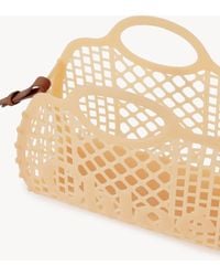 Chloé - Chloé Cage Tote Bag In Jelly - Lyst