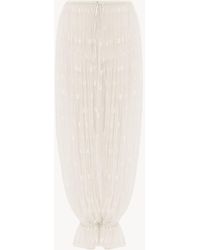 Chloé - Pantaloni Con Coulisse - Lyst