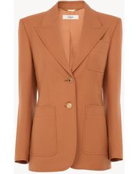Chloé - Single-Breasted Tailored Jacket - Lyst