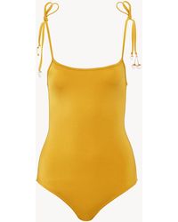 Chloé - Knotted One-Piece Swimsuit - Lyst