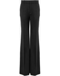 Chloé - High-Rise Flared Trousers - Lyst