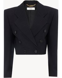 Chloé - Spencer Short Blazer - Lyst