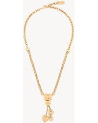 Chloé - The Mini Paddington Necklace - Lyst