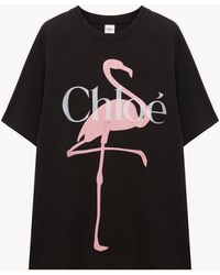 Chloé - Generous Logo T-Shirt - Lyst