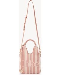Chloé - Mini Tote Bag Stripy - Lyst