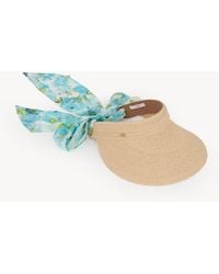 Chloé - Schirmmütze Aus Raffia - Lyst