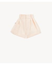 Chloé - High-Rise Mini Shorts - Lyst