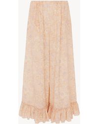 Chloé - Cropped Fluid Trousers - Lyst