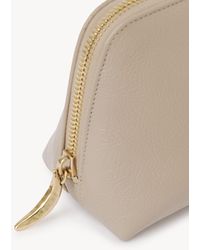 Chloé - Banana Cosmetic Pouch In Grained Leather - Lyst