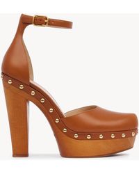 Chloé - Lola Platform Pump - Lyst