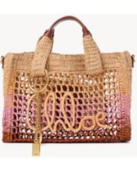 Chloé - Small Summer Banana East-West Tote Bag With Strap - Lyst