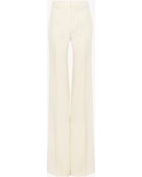 Chloé - High-Rise Flared Trousers - Lyst