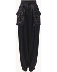 Chloé - Pantaloni Cargo Fluidi - Lyst