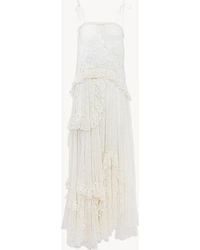 Chloé - Thin-Strap Long Dress - Lyst
