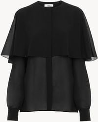 Chloé - Silk Top - Lyst