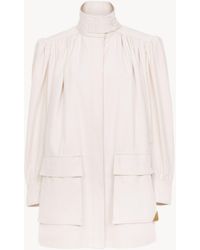Chloé - Giacca Utilitaria A Collo Alto - Lyst