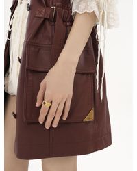 Chloé - Utilitarian Vest In Leather - Lyst