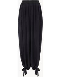 Chloé - Fluid Pleated Trousers - Lyst