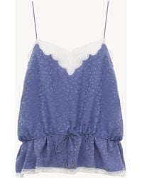 Chloé - Drawstring Camisole Top - Lyst