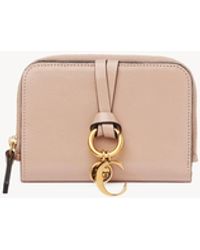 Chloé - Alphabet Bi-Fold Wallet - Lyst