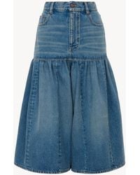 Chloé - High-Rise Balloon Bermuda Shorts - Lyst