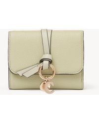 Chloé - Portafoglio Trifold Piccolo Alphabet - Lyst