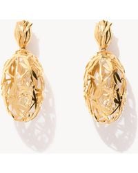 Chloé - Gilded Cage Ohrringe - Lyst