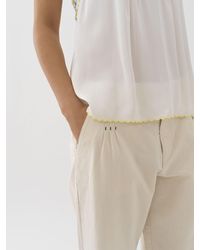 See By Chloé - Embroidered Slip Top - Lyst