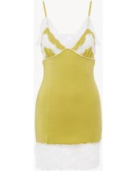 Chloé - Fitted Mini Lingerie Dress - Lyst