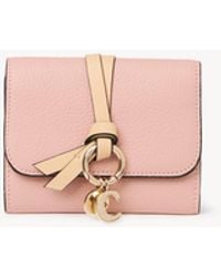 Chloé - Small Alphabet Tri-Fold - Lyst