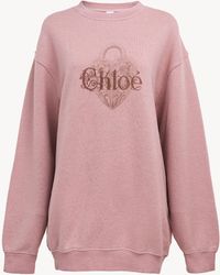 Chloé - Oversized Logo Jumper - Lyst
