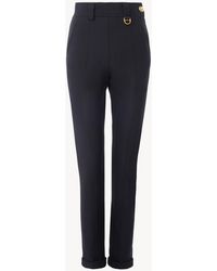 Chloé - Fitted High-Rise Trousers - Lyst