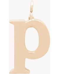 Chloé - Alphabet Letter P Charm - Lyst