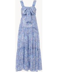 Chloé - Tiered Long Dress - Lyst