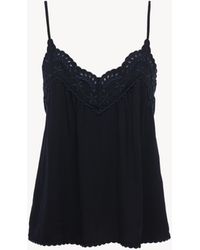 See By Chloé - Embroidered Slip Top - Lyst