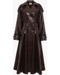 Chloé - Double-Breasted Long Riding Coat - Lyst