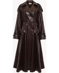 Chloé - Double-Breasted Long Riding Coat - Lyst