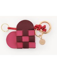 See By Chloé - My Sbc Woven Heart Key Chain - Lyst