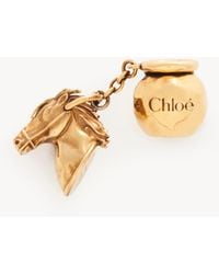 Chloé - Sphere Horse Dice Charm For Bracelet Bag - Lyst
