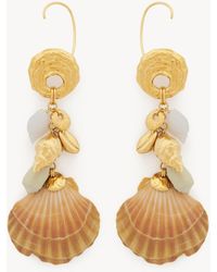 Chloé - Einzelner Chloé Shells Ohrring - Lyst