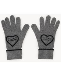 Chloé - The Encoeur Gloves - Lyst