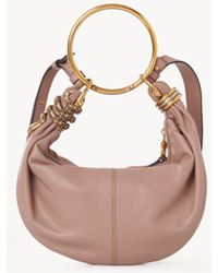 Chloé - Small Snake Bracelet Hobo Bag - Lyst