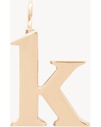 Chloé - Alphabet Letter K Charm - Lyst